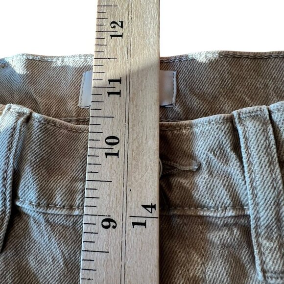 PACSUN Tan Denim Stretch High Rise Bootcut Jeans Size 25 - Picture 5 of 9